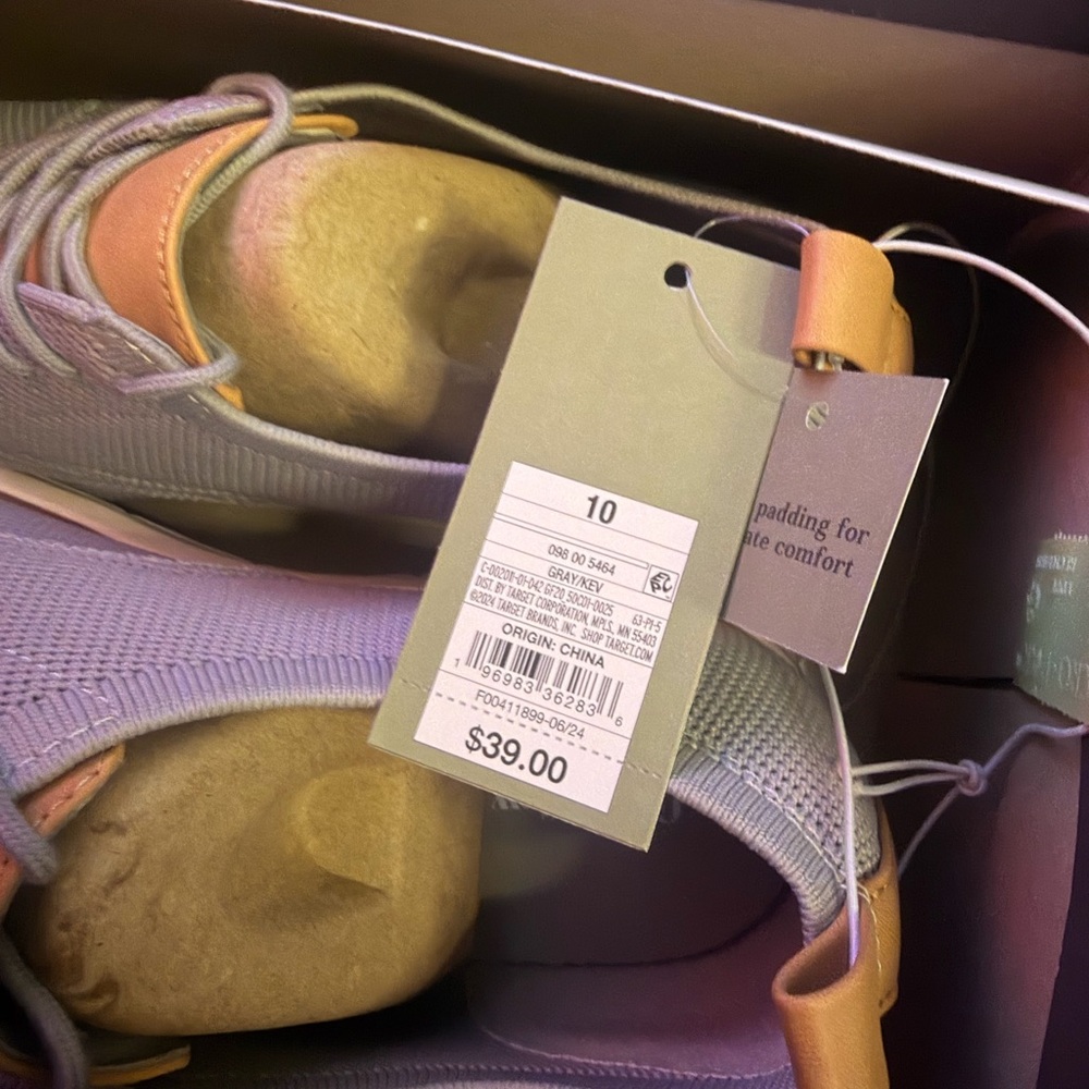 Goodfellow & Co Gray and Tan Sneakers
